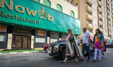 Nawab restaurant gives free Rolls Royce ride to their restaurant, a new concept in UAE