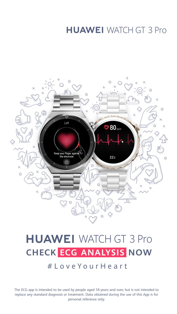 Huawei wearables help you take charge of your heart health