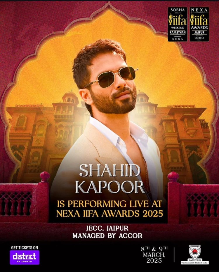 Shahid Kapoor shared his excitement about performing at the IIFA