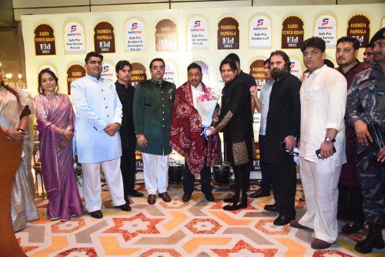 Celebs & Celebration: Zahid Khan & Fahmida Panwala’s Eid Party Spreads Festive Cheer!