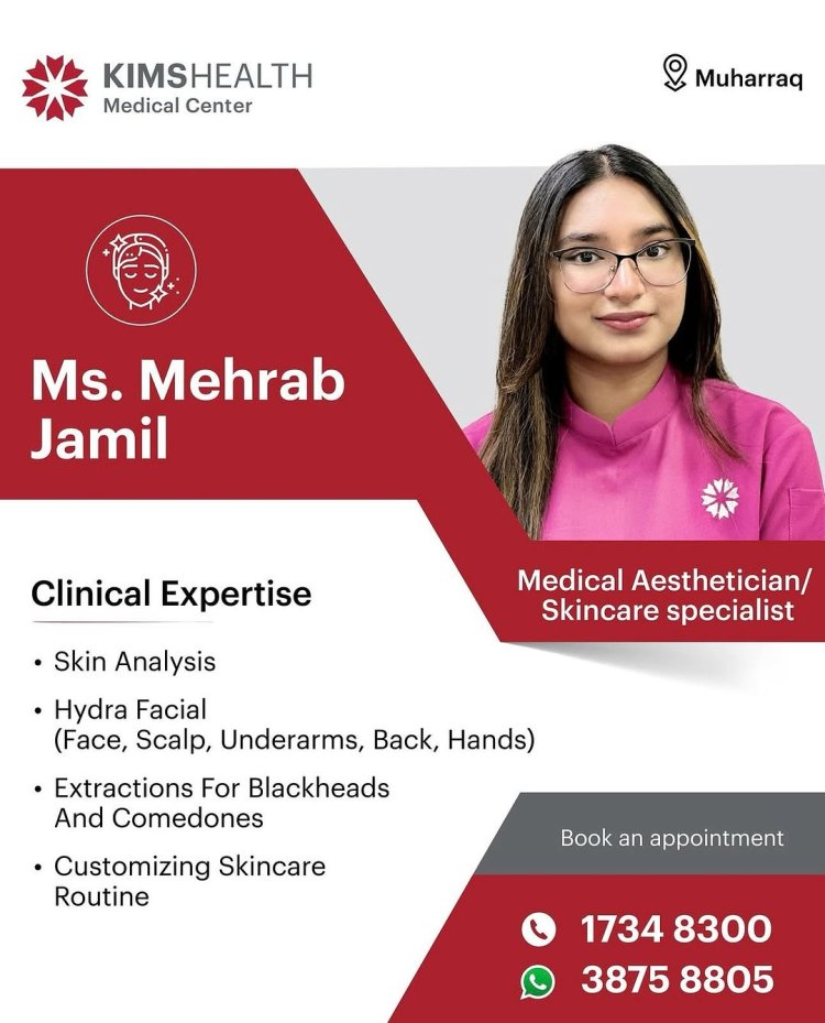 Discover Radiant Skin with Ms. Mehrab Jamil at KIMS Health Medical Centre