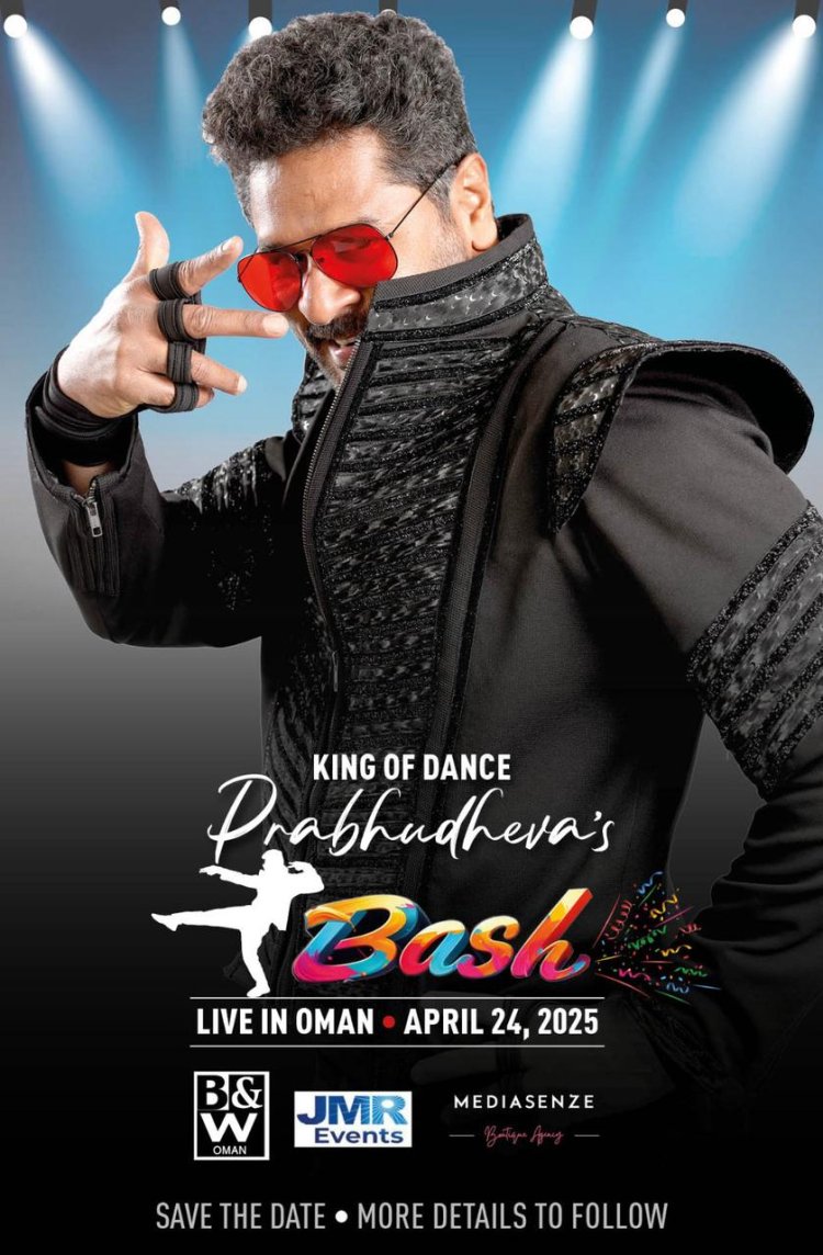 King of Dance Prabhudeva Set to Rock Oman with a Spectacular Live Bash!