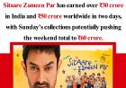 Aamir Khan’s “Sitaare Zameen Par” Shines Bright at the Box Office with ₹60 Crore Weekend