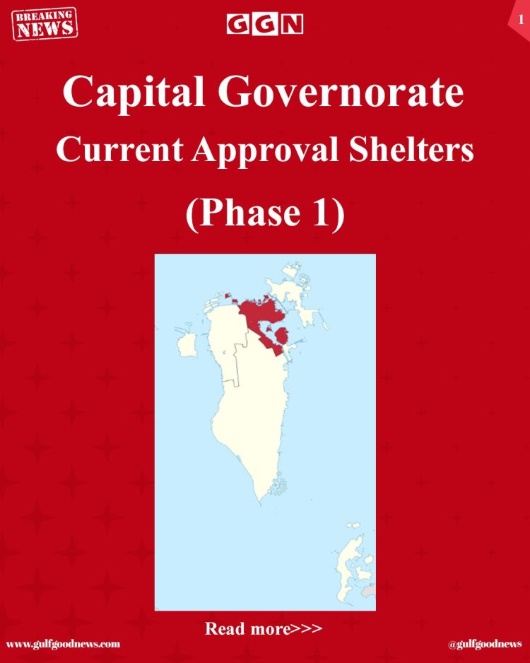 Capital Governorate Confirms Phase 1 Emergency Shelter Readiness in Bahrain