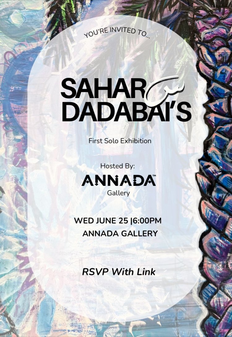Emerging Bahraini Artist Sahar Dadabai to Debut First Solo Exhibition at ANNADA Gallery