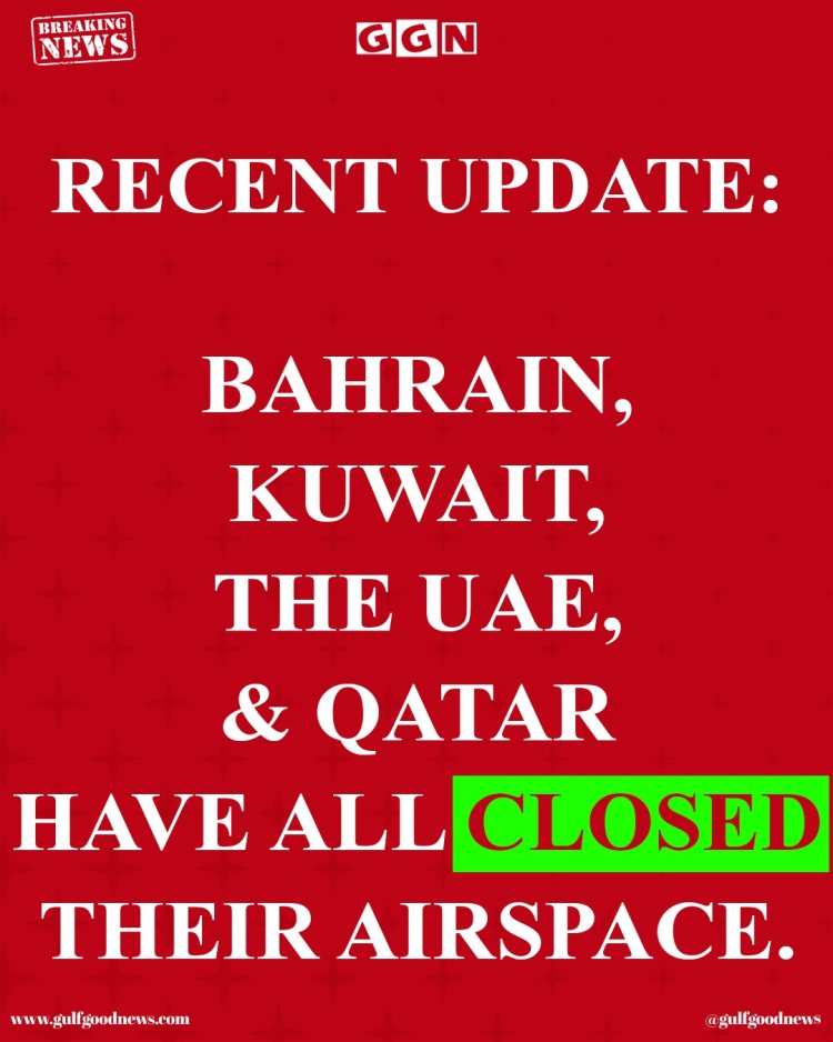 Gulf States Close Airspace Amid Escalating Regional Tensions