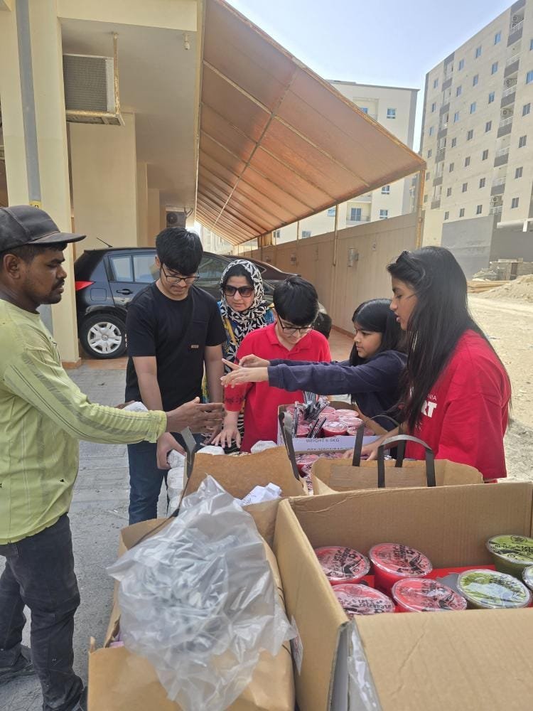 Spreading Kindness Under the Sun: Juniors Club and Tea Time Bahrain Lead Summer Cooler Drive