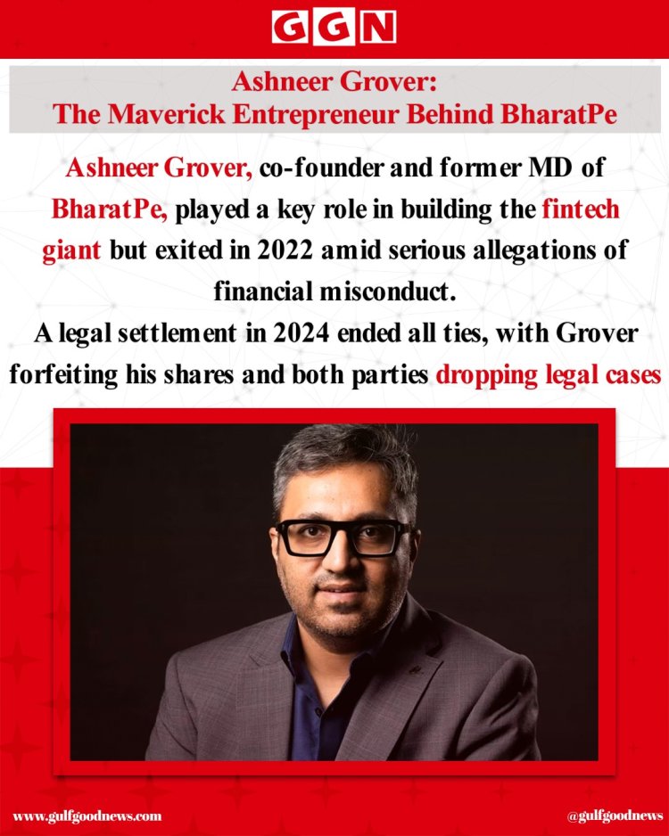 Ashneer Grover’s BharatPe Exit: A Controversial Chapter Comes to a Close