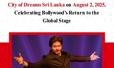 Shah Rukh Khan to Headline Grand Opening of City of Dreams Sri Lanka on August 2, 2025, Celebrating Bollywood’s Return to the Global Stage