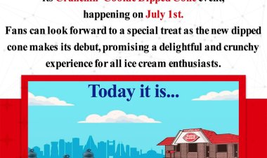 DQ Bahrain to Launch Crunchin' Cookie Dipped Cone Event on July 1st