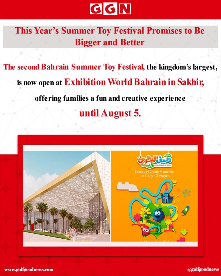 Bahrain Summer Toy Festival Opens at Exhibition World Bahrain, Running Until August 5