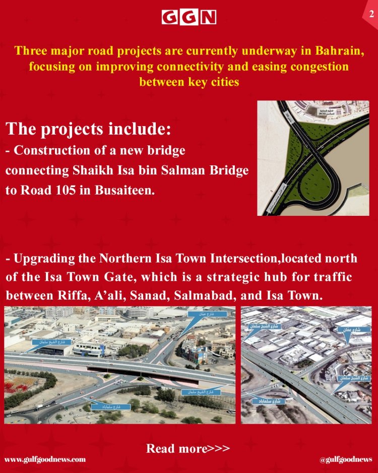 Bahrain Launches Key Road Projects to Enhance National Connectivity