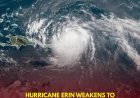 Hurricane Erin Weakens to Category 3, But Its Massive Size Poses Significant Coastal Threats