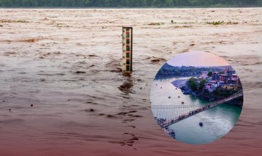 Ganga Surpasses Warning Level in Haridwar, Rescue Teams on High Alert