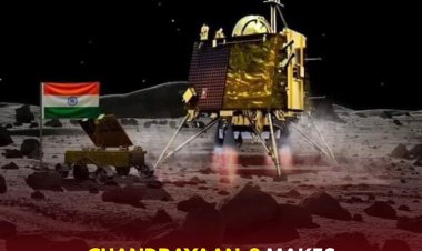 India’s Chandrayaan-3 Makes Historic Soft Landing Near Moon’s South Pole