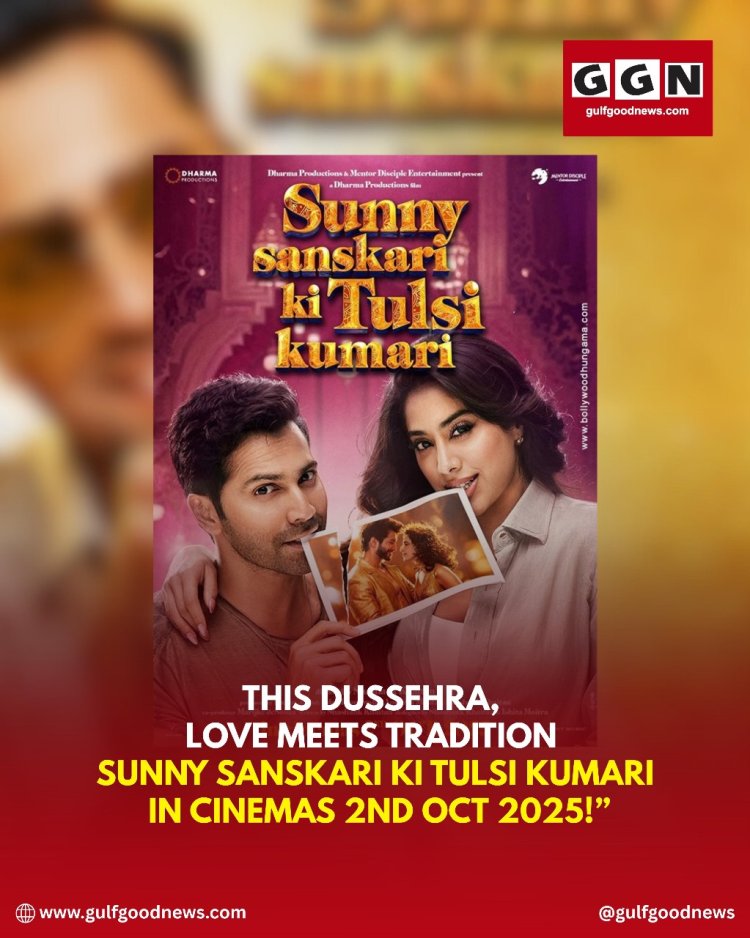 Sunny Sanskari Ki Tulsi Kumari: Varun Dhawan and Janhvi Kapoor Bring Love, Laughter, and Tradition This Dussehra