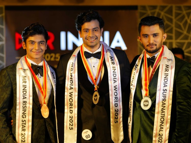 Meet Mr India 2025 Winners Shevam, Abel and Shiv: ‘Before This, I Was Working in a Bank’