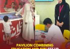Pavilion Blending Education and Fun Set Up for Children