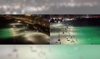 Night Beach Opens on Abu Dhabi Corniche, Offering Safe Swimming and Sports After Sunset