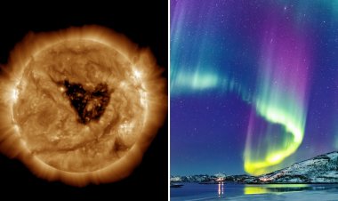 Massive Butterfly-Shaped Hole on the Sun May Spark Geomagnetic Storms on Earth