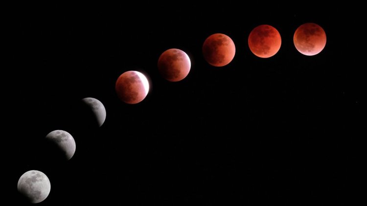 All Eyes on the Skies as Blood Moon Dazzles Bahrain