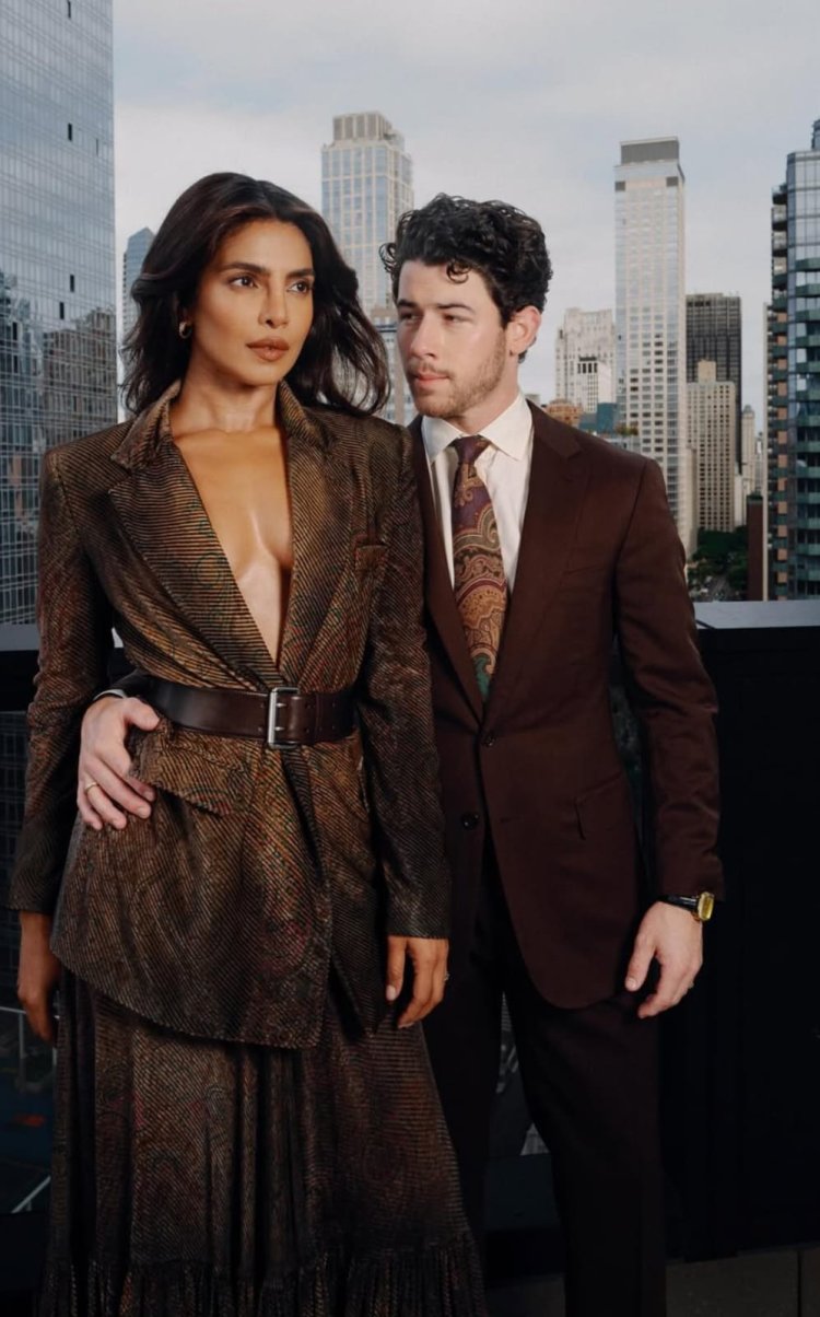 Priyanka Chopra and Nick Jonas Serve Couple Goals with Perfectly Synced Outfits
