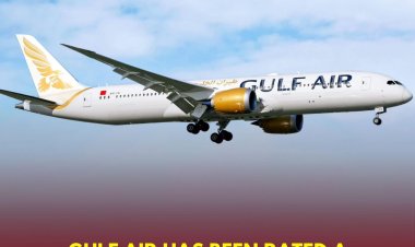 Gulf Air Earns Prestigious 5-Star Major Airline Rating from APEX for Third Consecutive Year