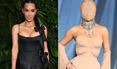 Kim Kardashian’s Full Face Mask at Academy Gala Sparks Plastic Surgery Speculation