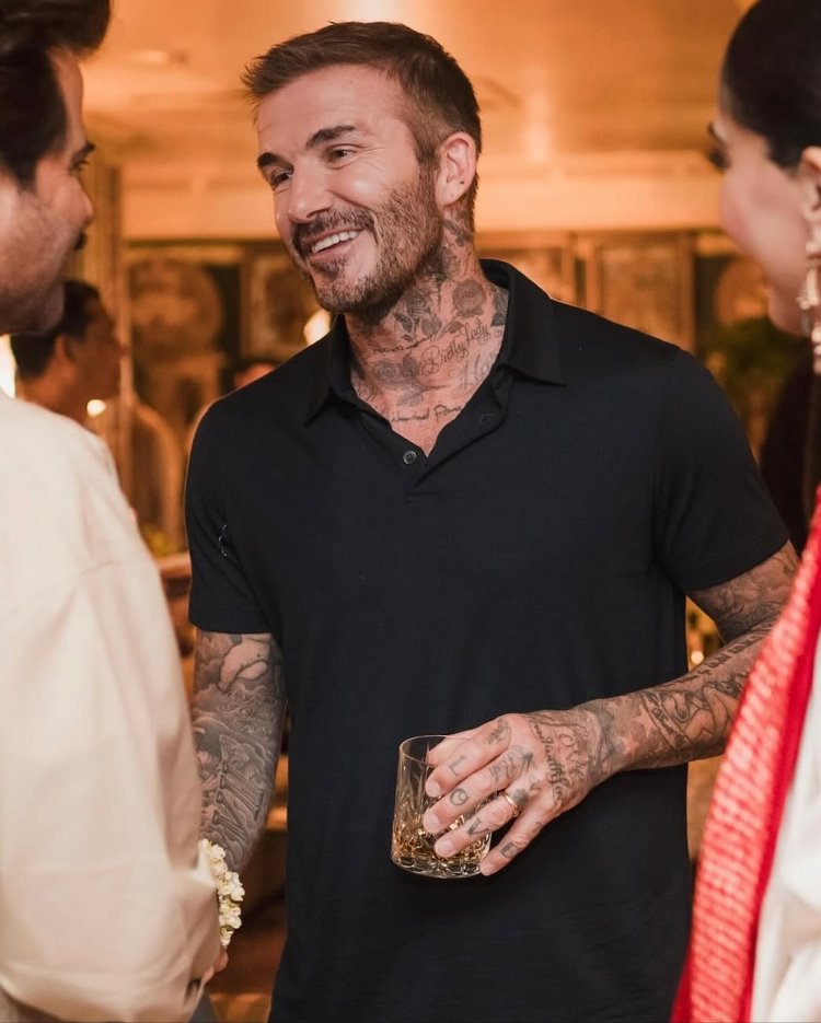 Sonam Kapoor and Anand Ahuja host grand party for David Beckham in Mumbai