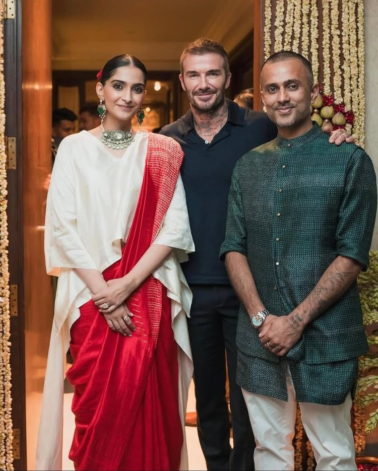 Sonam Kapoor and Anand Ahuja host grand party for David Beckham in Mumbai
