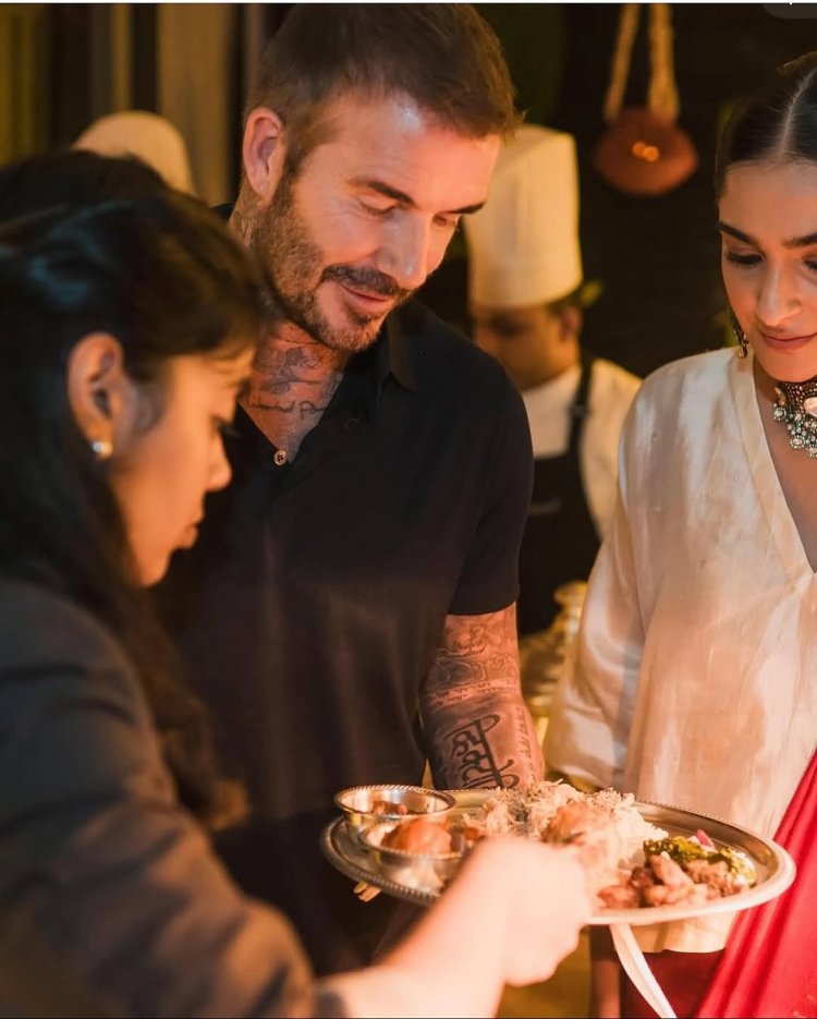 Sonam Kapoor and Anand Ahuja host grand party for David Beckham in Mumbai