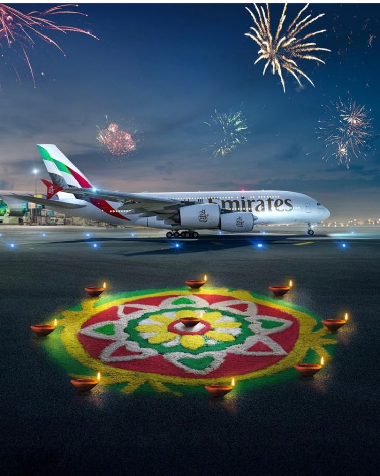 Emirates Airlines celebrates Diwali with special festive experience onboard