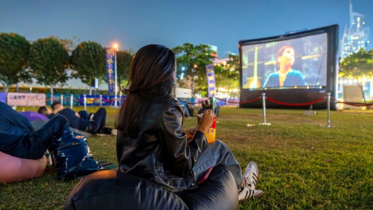 Enjoy Free Outdoor Movies in Dubai: Cinema Under the Stars at JLT Park