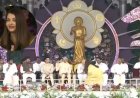 Aishwarya Rai Bachchan Touches PM Modi’s Feet at Sathya Sai Baba Centenary Event, Delivers Emotional Tribute