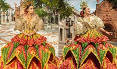 Ahtisa Manalo Dazzles in Festival-Inspired National Costume at Miss Universe 2025
