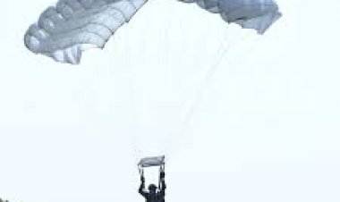 BSF Marks Diamond Jubilee With Historic First-Ever Skydive Display in Bhuj