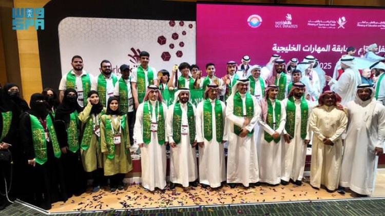 Saudi Contestants Win Six Medals at WorldSkills GCC Doha 2025