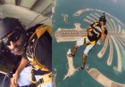 Dubai crown prince Sheikh Hamdan thrills fans with stunning skydiving footage over city landmarks