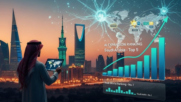 Saudi Arabia Ranks 5th Globally and 1st in the Arab World for AI Sector Growth
