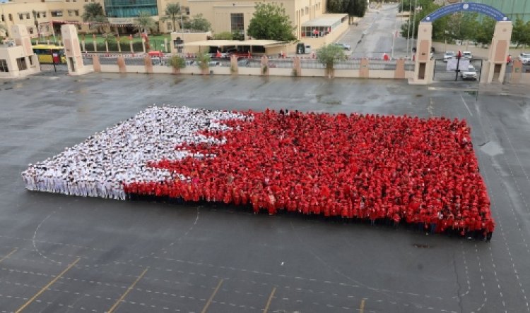 Indian School Bahrain Enters Golden Book of Records With Triple World Records