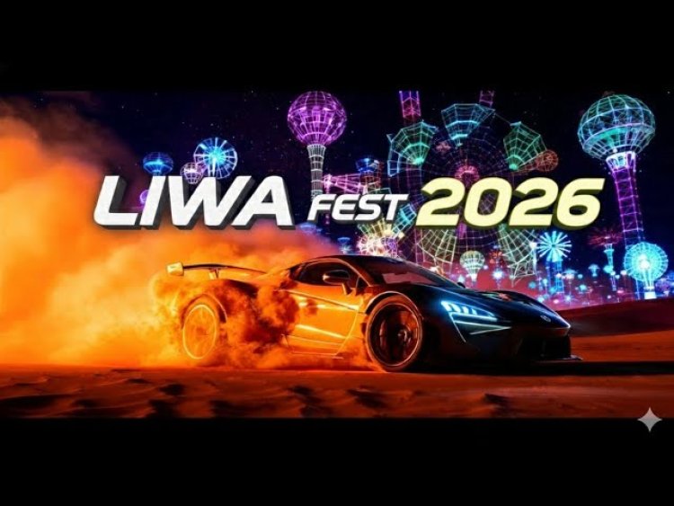 Drone Shows, Desert Camping and Motorsports: UAE’s Liwa Festival Lights Up 300-Metre Sand Dune