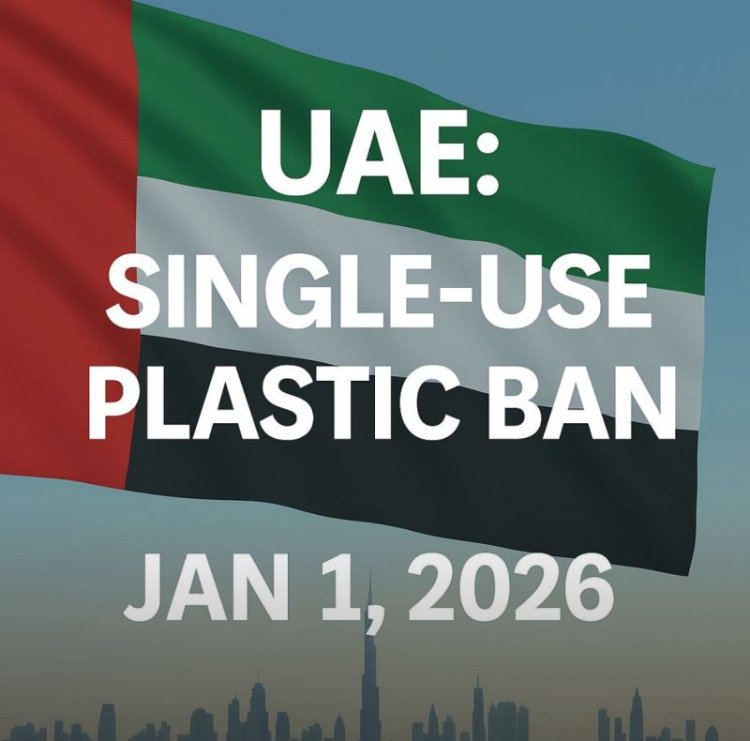 UAE Plastic Ban 2026: Phase Two Targets Single-Use Cutlery, Bags, and Containers from January