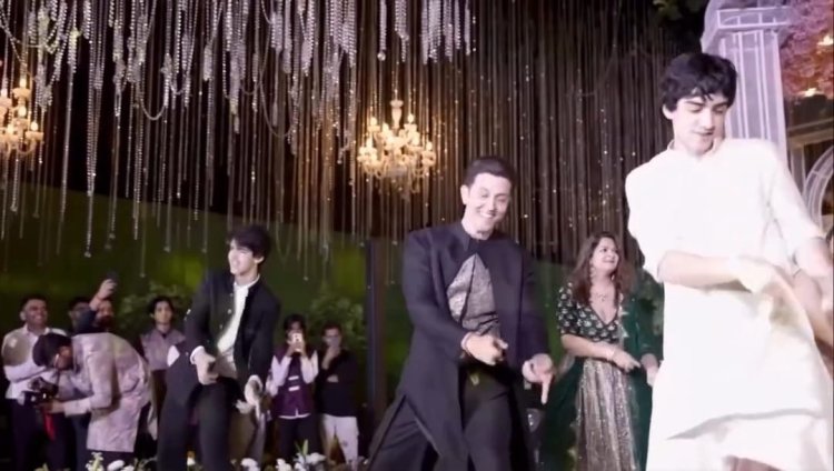 Hrithik Roshan’s sangeet dance with sons goes viral, fans call it a perfect family moment