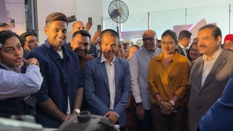 Viraj Ghelani, Suryakumar Yadav and Sunil Chhetri grace people-centric launch of Navi Mumbai International Airport