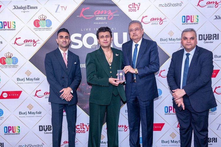 Kanz Jewels Brings Musical Magic to Dubai with a Spectacular Sonu Nigam Concert