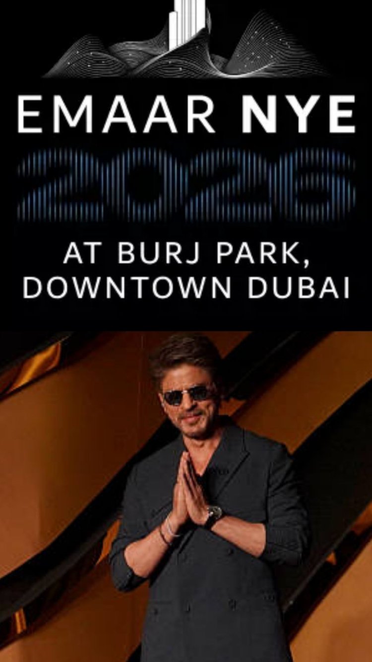 Shah Rukh Khan to Lead Emaar’s Eight-Day Bollywood-Themed New Year Celebrations in Dubai