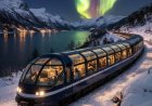 Norway launches world’s first panoramic night train designed for Northern Lights viewing