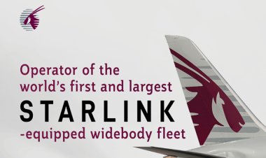 Qatar Airways Makes Aviation History with Starlink Launch on Boeing 787-8
