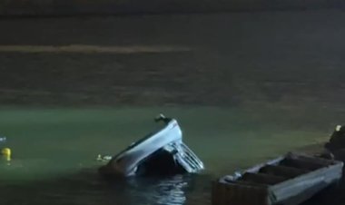 Driver rescued after car plunges into water in Bahrain’s Hidd area