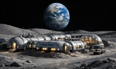 US Startup Opens Early Deposits for Conceptual Luxury Hotel Stay on the Moon